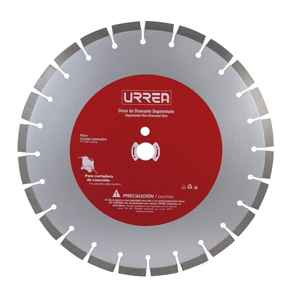 Urrea Disco de Diamante Segmentado para Corte de Concreto - 18" - Herramientas