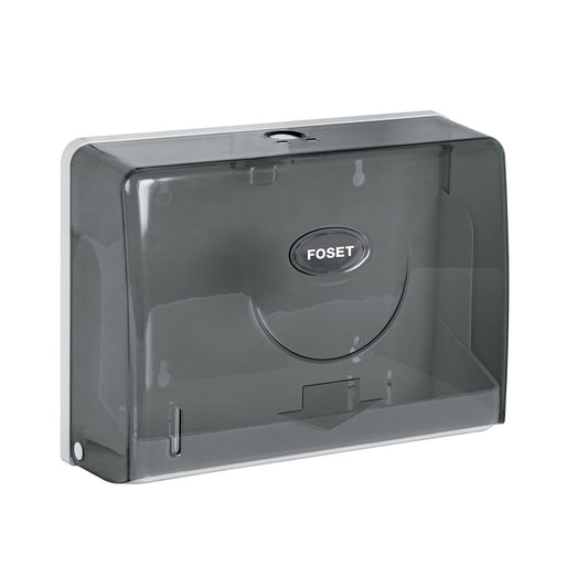 Dispensador p/Toallas Papel, Humo, Basic