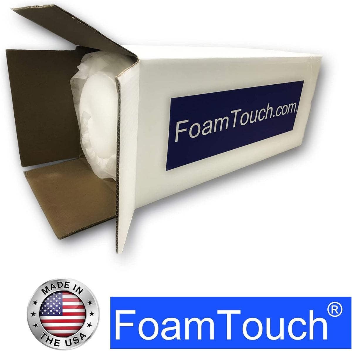 FoamTouch - Colchón de literas para autocaravana y caravana de 36 pulgadas de ancho x 72 pulgadas de largo, con espuma viscoelástica de gel, sin funda