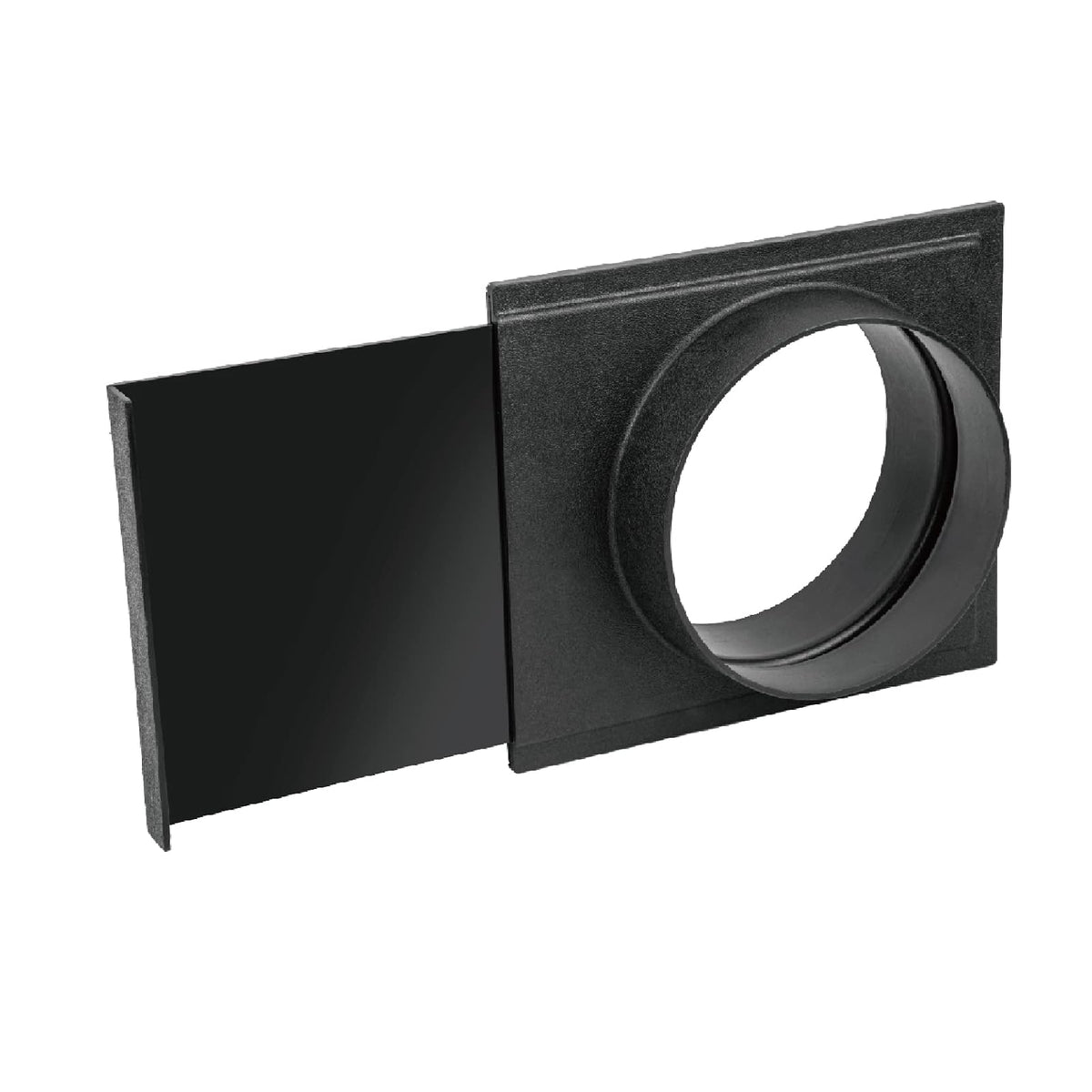 POWERTEC 70279 Dust Collection Blast Gate, plástico ABS de 6 pulgadas, 1 paquete - 1 unidad