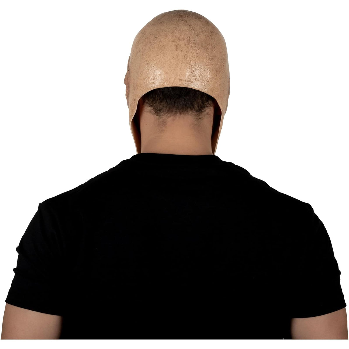 REV Máscara de Látex Alien Flesh con Cuello, Máscara Alienígena con Acabado de Piel Talla Mediana para Disfraz de Halloween, Fiestas y Cosplay Realista