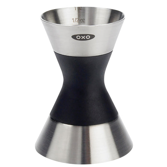 OXO Good Grips 3105000 SteeL Double Jigger, No aplica, Silver
