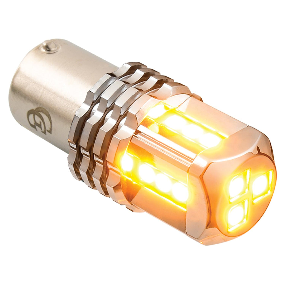 GG Grand General 70746 1157 - foco LED torre ámbar de 15 SMD LED, 12 V, paquete individual
