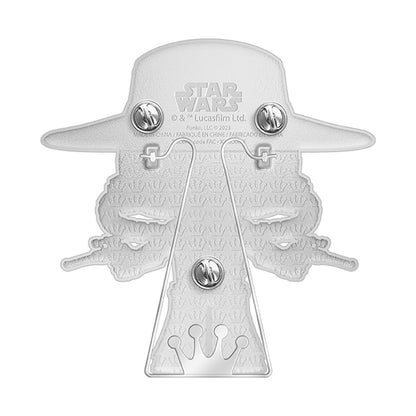 Funko Star Wars: Clone Wars Large Enamel Pin - Cad Bane | Mercancía Oficial de Ciencia Ficción - Juguete Coleccionable - Idea de Regalo de Cumpleaños para Fans y Coleccionistas