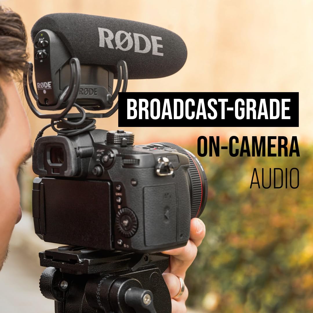 Micrófono Rode VideoMic de condensador direccional de video con soporte Negro