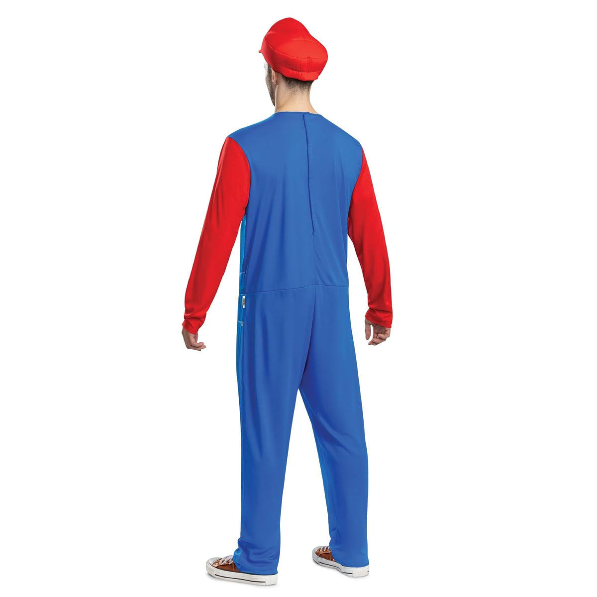 Disfraz de Mario para adultos, disfraz oficial de Super Mario Bros elevado, clásico para adultos, talla S/M