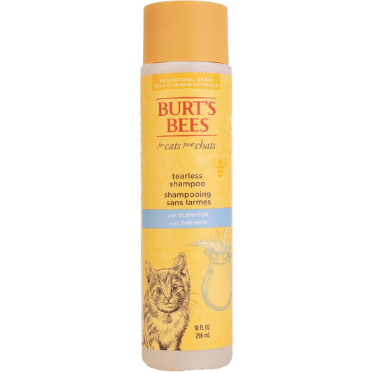 Burt's Bees for Kittens Champú Sin Lágrimas SC04472 | 10 oz, 1 paquete, con suero de leche, sin fragancia