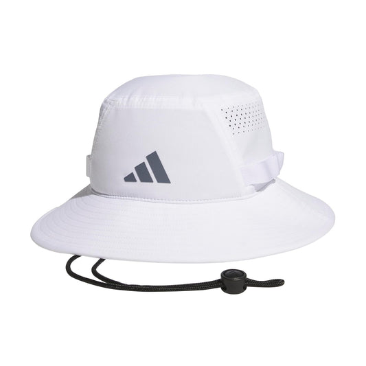 Adidas Victory Sun Bucket Hat – Wide Brim Outdoor Cap for Hiking, Sideline, Beach, and Travel Sombrero de Copa Baja Hombre