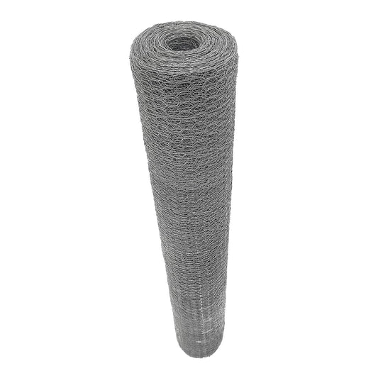 Surtek M2251 Malla hexagonal galvanizada calibre 22, abertura 25 mm, 1 x 45 m