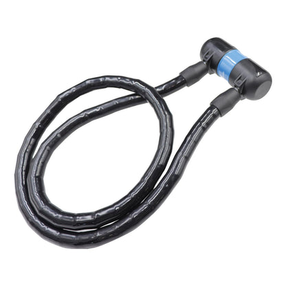 Benotto Candado Articulado 15X100cm 2xLlaves Negro/Azul PY5011