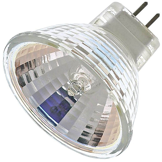 Satco - Bombilla halógena MR11 de 5 W, base GZ4, 12 V, transparente, NSP, patrón de 9 hazes, sin lente, blanco, 1 unidad