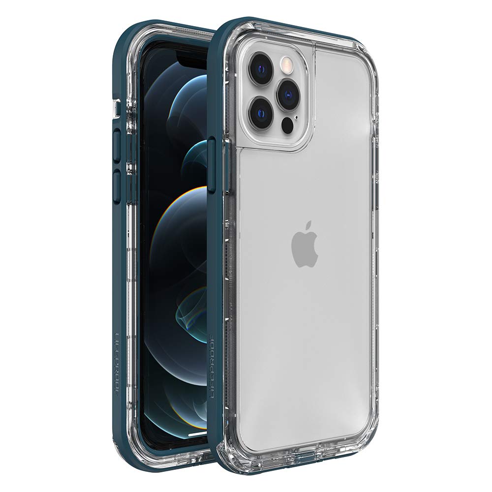 LifeProof - Funda para iPhone 12 y iPhone 12 Pro - Clear Lake (Transparente/corsari)