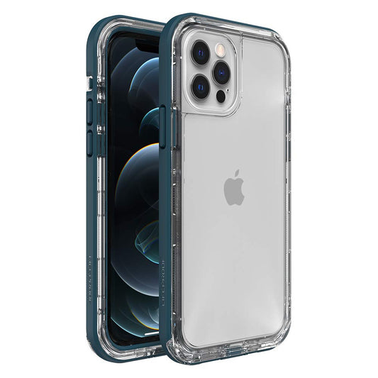 LifeProof - Funda para iPhone 12 y iPhone 12 Pro - Clear Lake (Transparente/corsari)