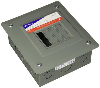 Volteck CCE-4, Centro de carga empotrable, 4 polos, Volteck