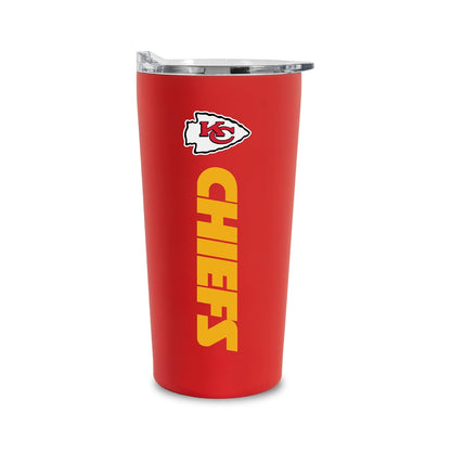 Rico Industries Vaso de Acero Inoxidable NFL, 18 oz - Jefes de Kansas City - 18 oz - Jefes de Kansas City