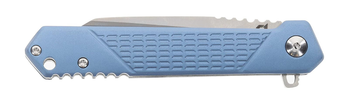 Schrade Delta Class Inert 7.5 Pulgadas con Hoja de Acero AUS-10 de 3.25 Pulgadas y Mango de Aluminio para EDC