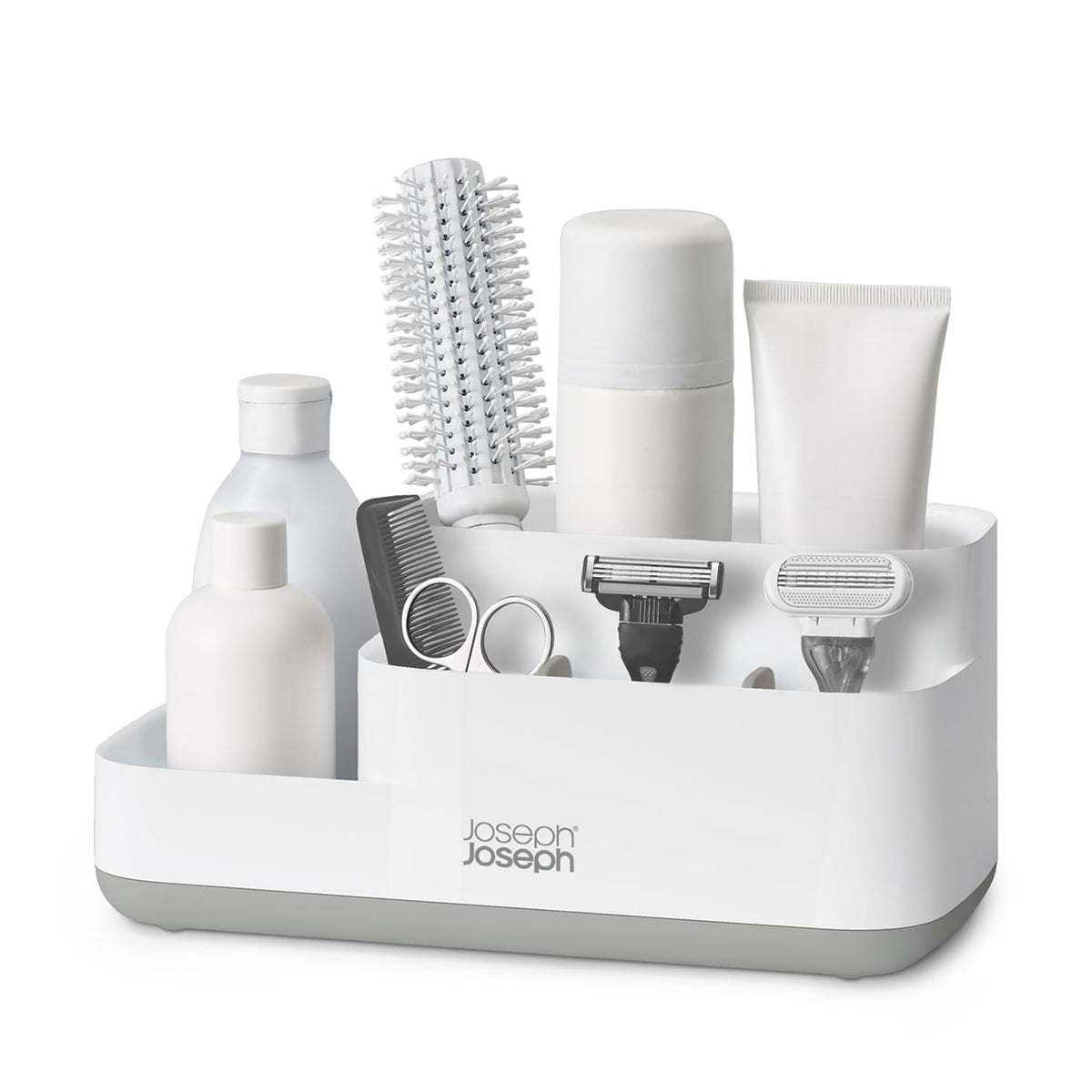 Joseph Joseph Organizador de baño EasyStore (Gris/Blanco)