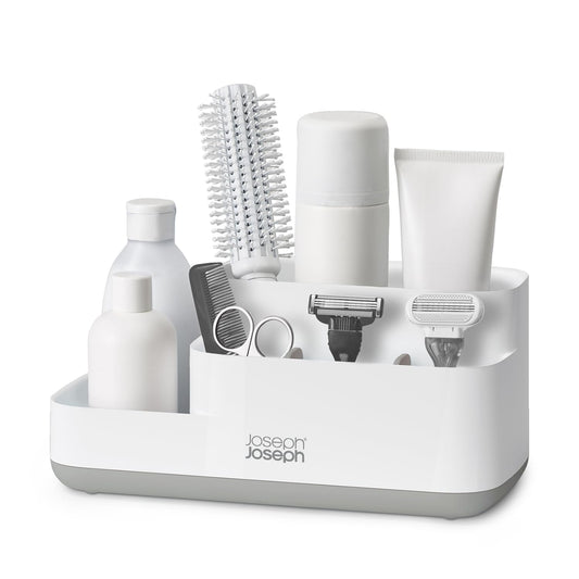 Joseph Joseph Organizador de baño EasyStore (Gris/Blanco)