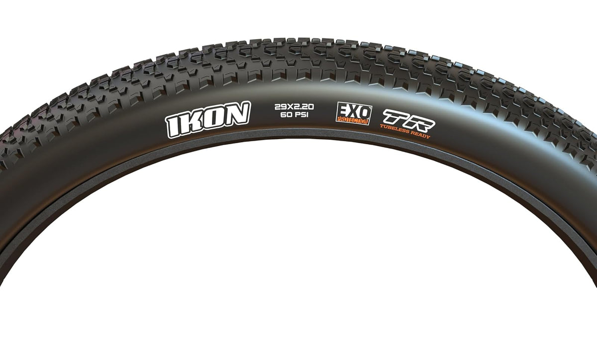 Maxxis Ikon - MaxxSpeed - 27.5, 29 - EXO - Clasificación E25, sin cámara | Banda de rodadura XC altamente versátil