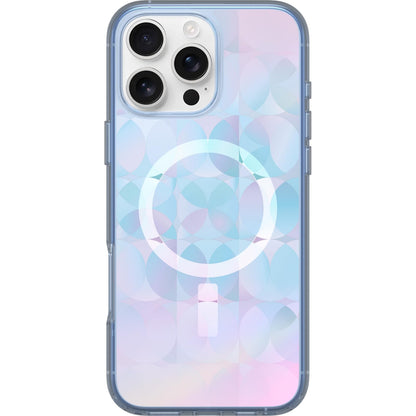 OtterBox Funda Transparente Symmetry Series para iPhone 16 - iPhone 16 Pro Max - Azul
