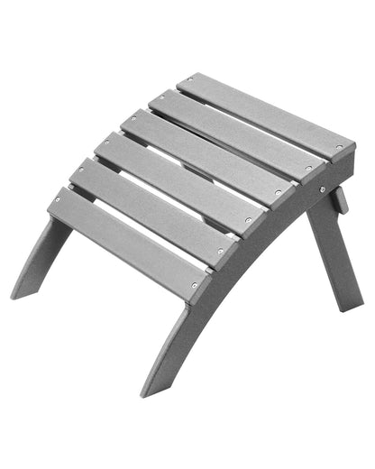 VEVOR - otomana Adirondack Adirondack, 21.5 pulgadas de largo x 18.9 pulgadas de ancho x 14.8 pulgadas de alto, otomana Adirondack plegable, resistente a la intemperie para silla Adirondack,