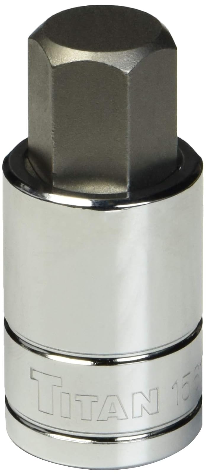 Titan 15617 1/2 pulgada x 17 mm Hex Bit Socket - 17 mm