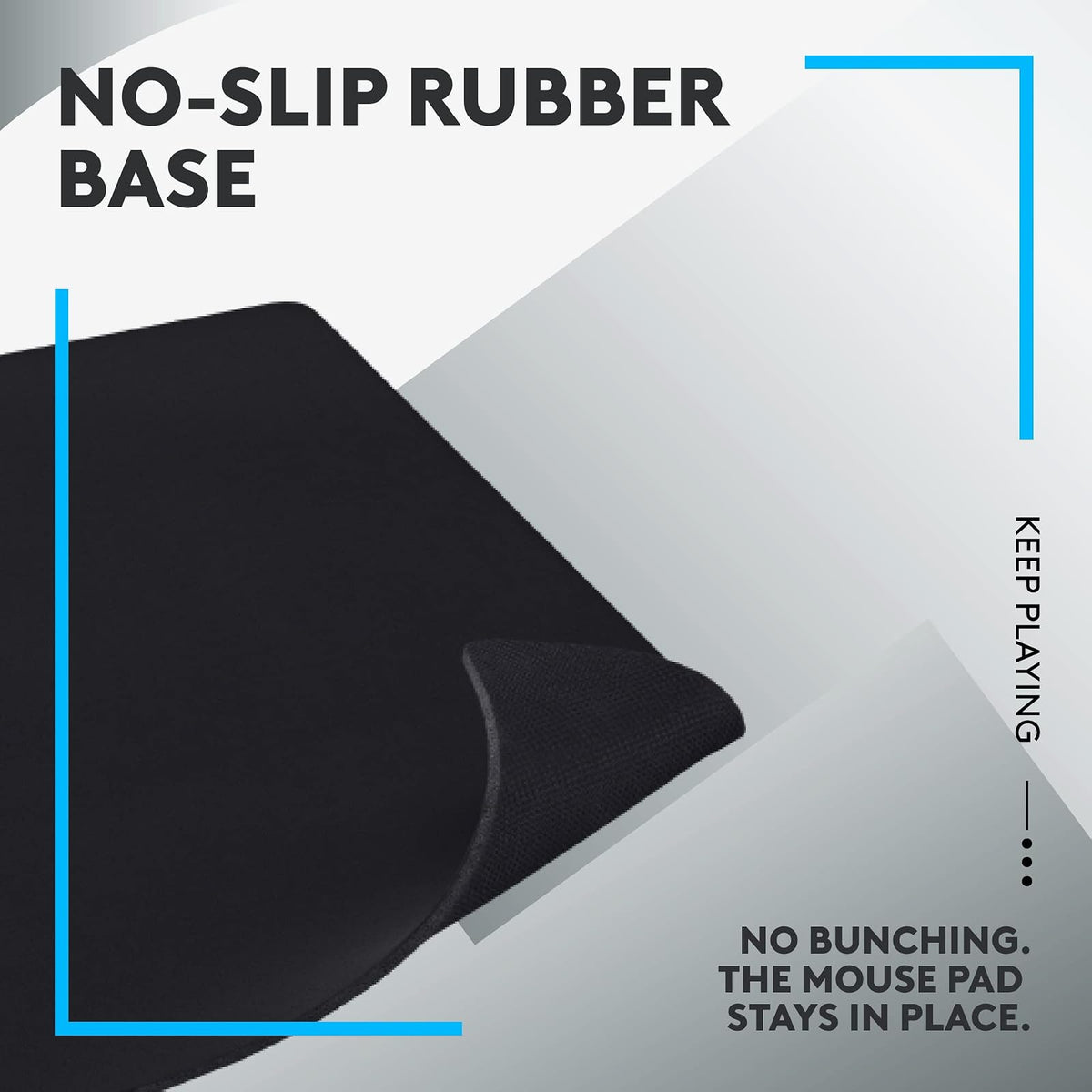 Logitech G840 Almohadilla Extragrande para Mouse de Juegos, optimizada para sensores de Juegos, fricción Moderada, Antideslizante, Accesorios para PC y Mac, 900 x 400 x 3 mm