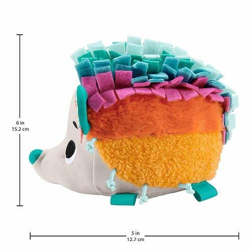 Fisher-Price, Erizo Estímulos y Juego, Baby, Juguete para Bebé, Juguetes Didácticos, 3 Meses en Adelante, 8 Texturas Diferentes y 3 Sonidos únicos para Que el bebé Explore