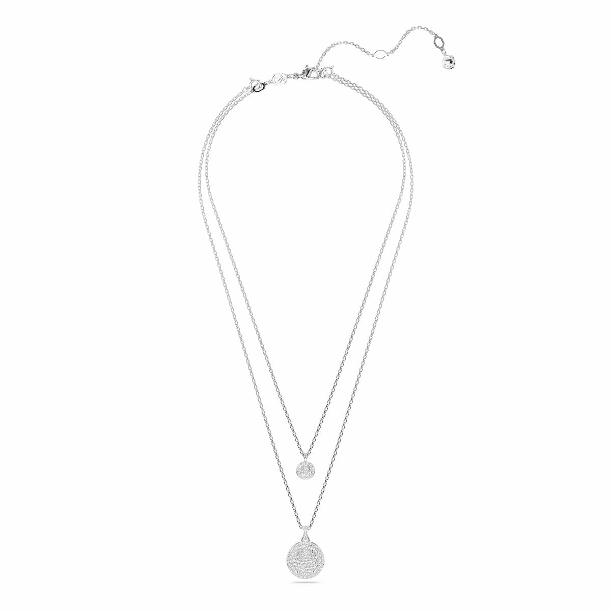 Swarovski Ginger Halskette, Damenkette mit Blauen Kristallen