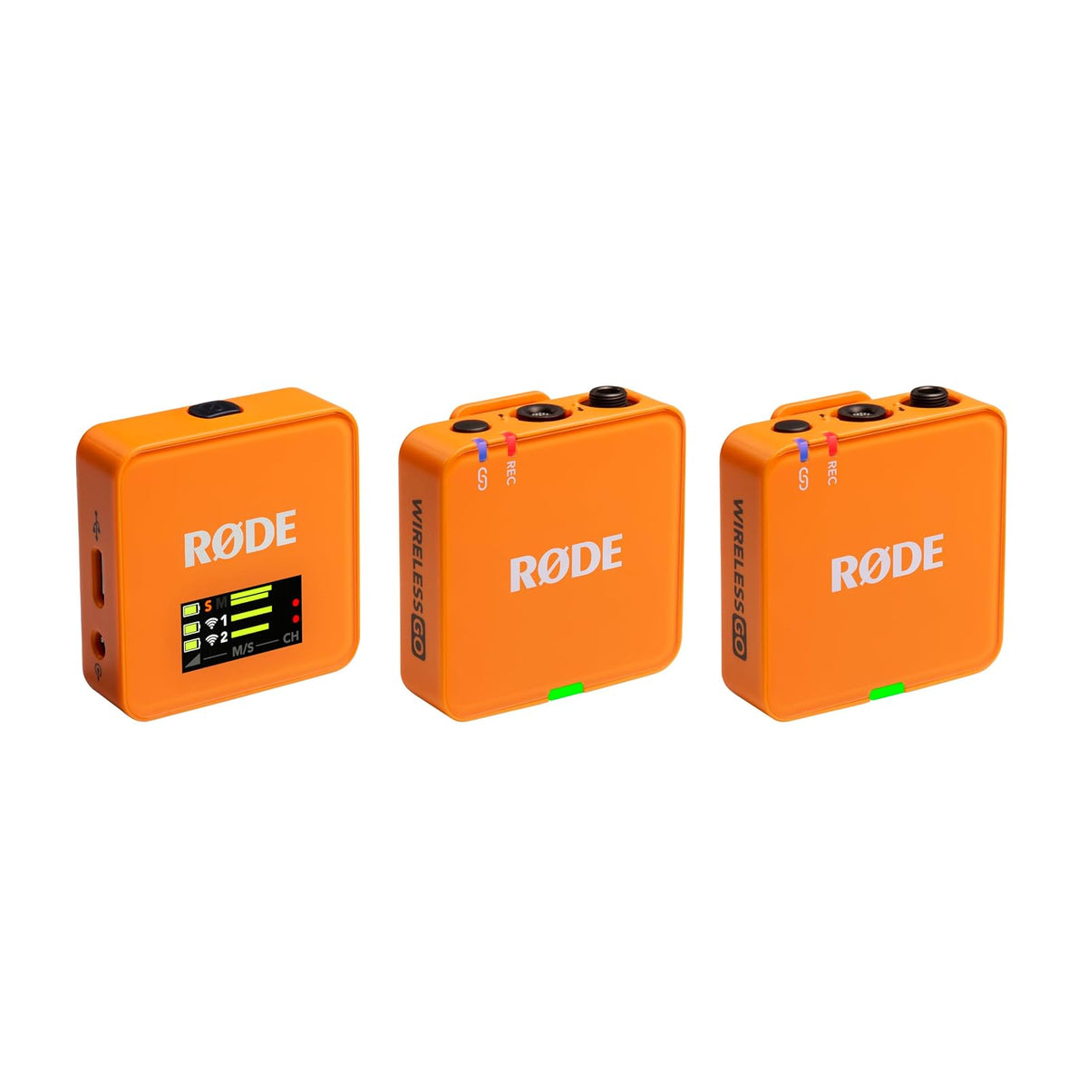 Micrófono Inalámbrico RØDE Wireless GO (Gen 3) - Orange