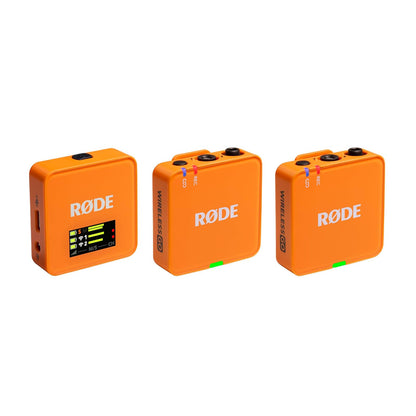 Micrófono Inalámbrico RØDE Wireless GO (Gen 3) - Orange