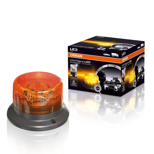 OSRAM Luz de Advertencia Giratoria Ámbar, Halógena y LED, RBL101 - LED