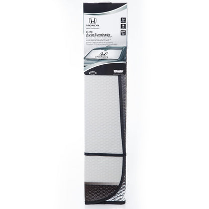Plasticolor 003714R01 - Parasol para Parabrisas Delantero con Logotipo de Honda, Color Blanco, Estilo acordeón