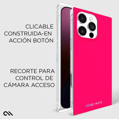 Case-Mate BLOX - Funda magnética para iPhone 16 Pro MAX Compatible con MagSafe, protección contra caídas de 12 pies - Neon Watermelon