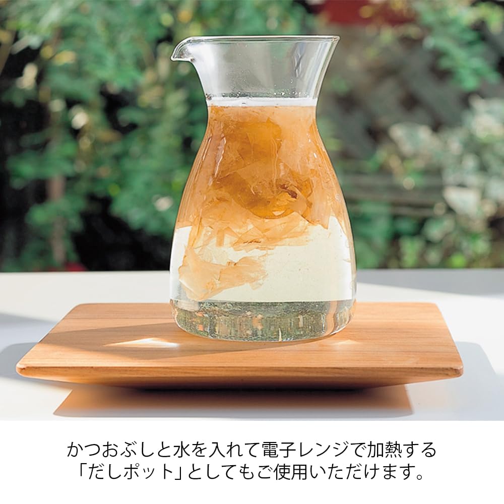 Hario Decantador de cristal, 400 ml, transparente
