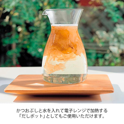 Hario Decantador de cristal, 400 ml, transparente