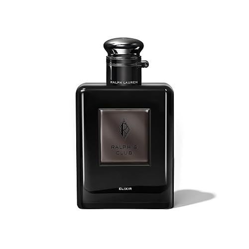 Ralph Lauren Ralph's Club Elixir - Perfume para Hombre, Fragancia Ambarina Intensa y Sofisticada con Notas de Pachuli, Lavanda e Iris, Estilo Nocturno y Atractivo