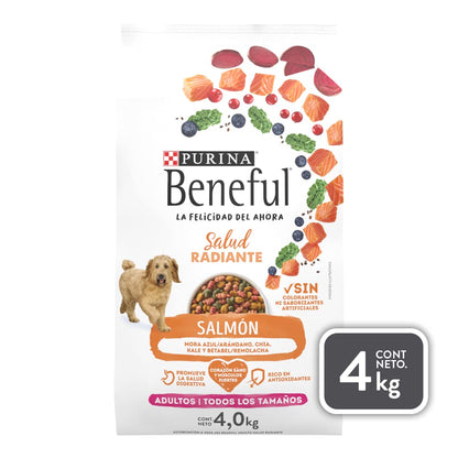 Beneful Purina Adulto Salud Radiante Salmón 4Kg