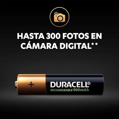 Duracell Pila Recargable AAA - Pack x6 900mAh