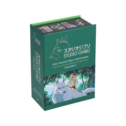 Chronicle Books Studio Ghibli: 100 postales, volumen 2: marcos finales de los largometrajes (1984-2023)