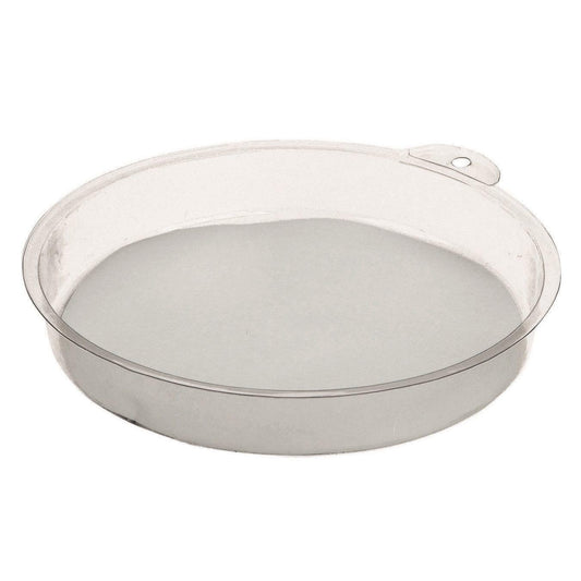 S&S Worldwide TT818 Round Stepping Stone Mold, Clear