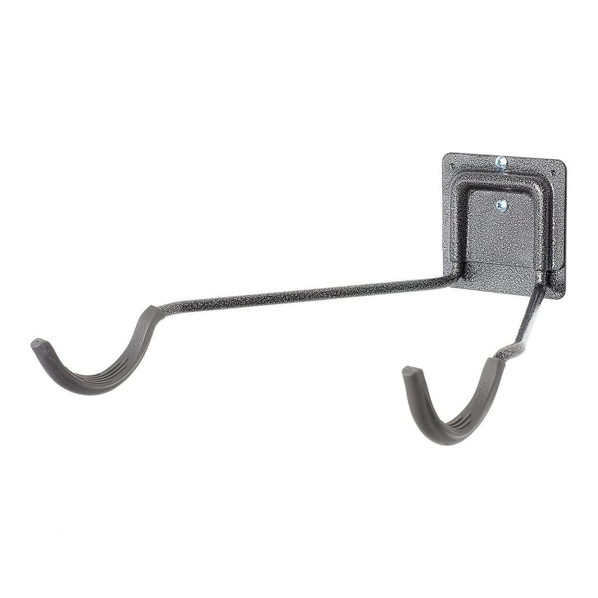 Delta Cycle - Soporte de pared para bicicleta individual, soporte horizontal para bicicleta, diseño de gancho resistente que proporciona una fácil instalación de acceso de almacenamiento, soporte soporta hasta 50 libras