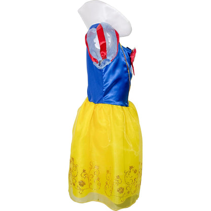Fantasy Ruz, Disfraz Infantil Blanca Nieves Modelo F15386-AZN4, Amarillo, Talla 4 años, Licencia original Disney.