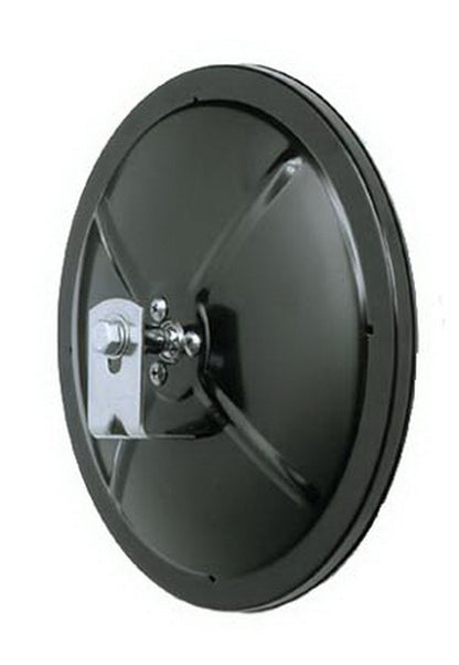 CIPA 48850 Espejo Redondo Convexo, Negro, 21.59 cm