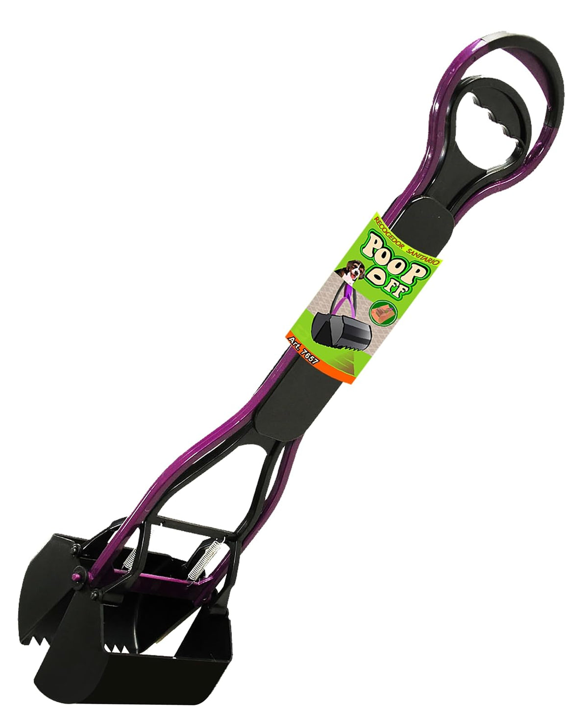 SEVENPET Recogedor De Heces Perro Grande Plegable 60 cm Desechos Perro