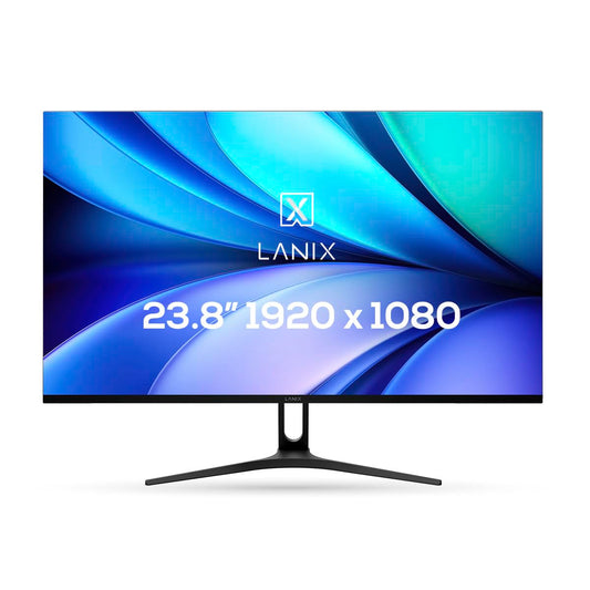 Lanix LX240 Monitor, 23.8 Pulgadas, 1920x1080 Full HD, Panel VA, HDMI, VESA, LED