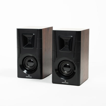 PERFECTCHOICE Bocinas para Computadora Acabado de Madera Sonido 2.0 PC-112686 Meridian