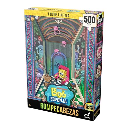 Rompecabezas Edicion Limitada Bob Esponja 500 Piezas