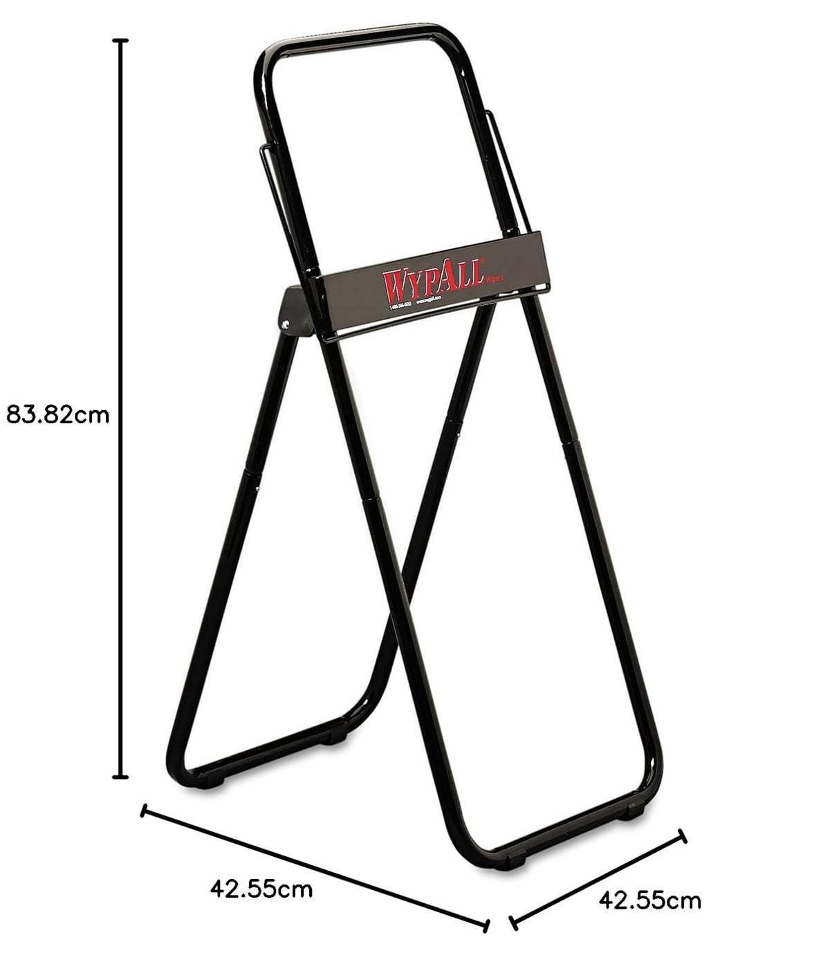 Wypall 80595 Dispensador de Rollo Jumbo, 83,8 cm de Alto x 42,5 cm de Ancho x 47 cm de Profundidad, Negro (Caja de 5)
