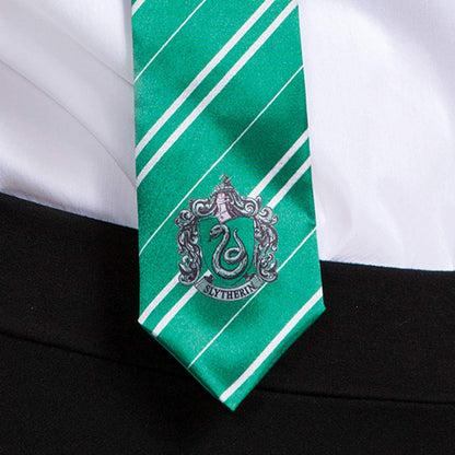 Accesorio Oficial Harry Potter, Corbata Slytherin para Adulto, Wizarding World, Unitalla